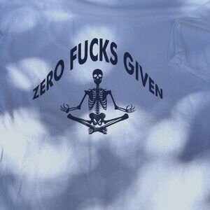 "Zero F*cks Given" Limited Edition Tee – 50 Only!
